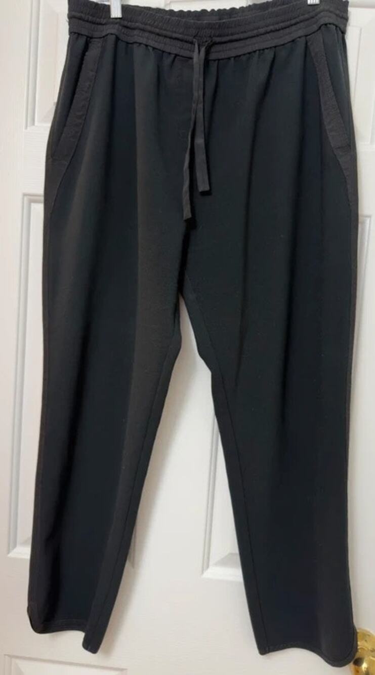 Kenneth Cole Black Slack Jogger
